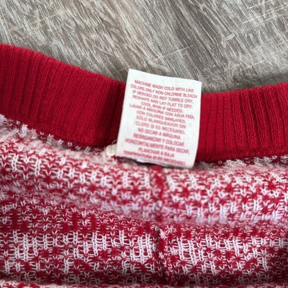 MOSSIMO SUPPLY CO Women’s Red White Holiday Print Pajama Pants - Picture 4 of 8